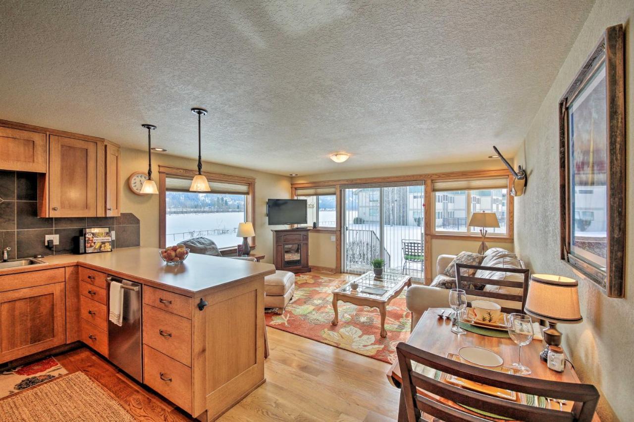 Lake Pend Oreille Condo With Porch And Mountain View! 샌드포인트 외부 사진