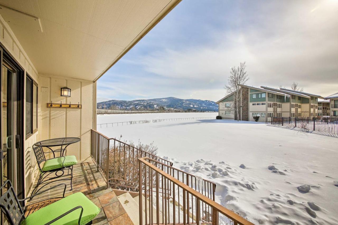 Lake Pend Oreille Condo With Porch And Mountain View! 샌드포인트 외부 사진