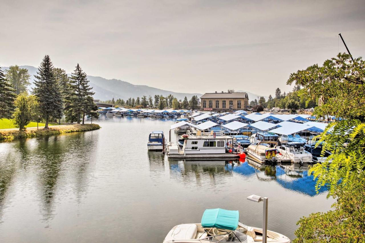 Lake Pend Oreille Condo With Porch And Mountain View! 샌드포인트 외부 사진