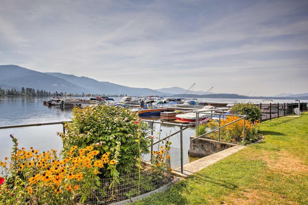 Lake Pend Oreille Condo With Porch And Mountain View! 샌드포인트 외부 사진